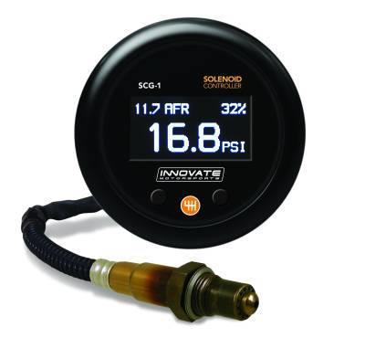 Innovate Motorsports - Innovate Motorsports 38820 SCG-1 Solenoid Boost Control/Wideband O2 Gauge Kit