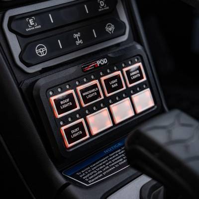 sPOD - sPOD 870138 HD BantamX Center Console Kit for Can-Am Maverick R