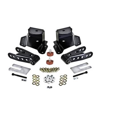 Belltech - Belltech 6511 3" Drop Rear Leaf Shackle Kit Front Hanger for Chevrolet/GMC