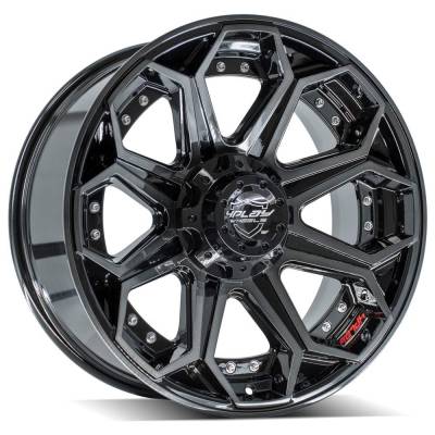 4PLAY - 4PLAY Wheels 4P80R 20x9 5x5.0/5.5 0mm Gloss Black/Machine 4P80R-20090-5D55-0BBT