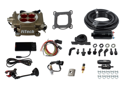 FiTech Fuel Injection - Go Street 400 HP Cast EFI System w/Inline Fuel Delivery Master Kit