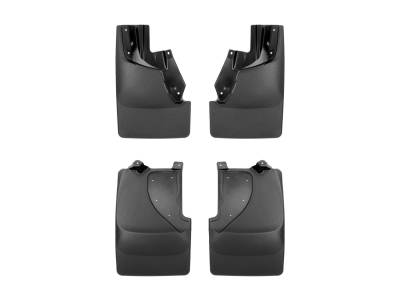 Weathertech - WeatherTech 110162-120162 Front/Rear w/o Drill DigitalFit Mudflap Kit