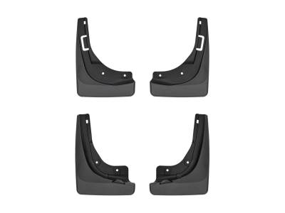 Weathertech - WeatherTech 110181-120181 Front/Rear No-Drill DigitalFit Mudflap Kit