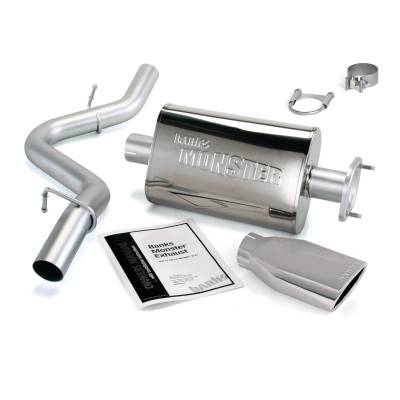 Banks Power - Banks 51314 Monster Exhaust System Chrome for 04-06 Jeep Wrangler TJ 4.0L