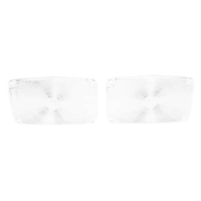 Trim Parts - Trim Parts A1385 1956 Full-Size Chevrolet Clear Parking Light Lens PAIR