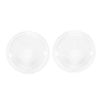 Trim Parts - Trim Parts A1481 1957 Full-Size Chevrolet Clear Parking Light Lens PAIR