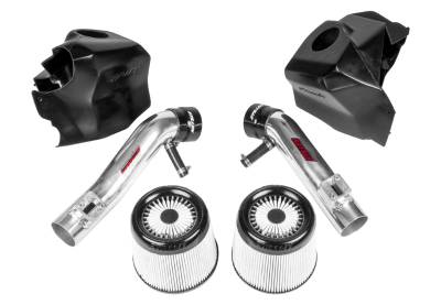 Stillen - Stillen 402842DF Gen2 Dual Long Tube Air Intake Kit for 07-09 Nissan 350Z