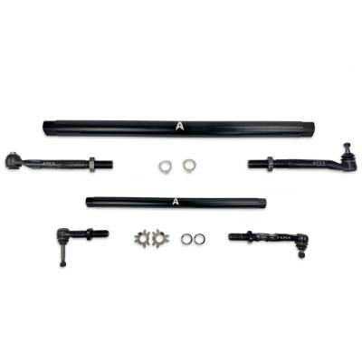 Apex Chassis - Apex Chassis KIT375-BLK ProLock Black Aluminum Tie Rod/Drag Link 17-25 F250/F350