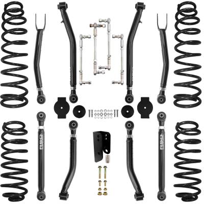 Raptor Series - Raptor Series KJL4010 RSO 4" Stage 1.0 Lift Kit for 18-25 Jeep Wrangler JL/JLU