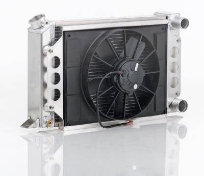 Be Cool - Be Cool 89203 Drag Racing Scirocco-Style Dual Core Module w/Filler Neck
