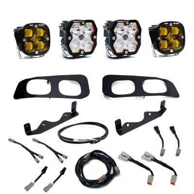 Baja Designs - Baja Designs 44-0032-UP Squadron 2.0 Sport/Squadron Dual Fog Pocket Light Kit