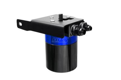 HPS Performance - HPS 860-033BL Plug/Play Oil Catch Can Kit for 07-21 Toyota Tundra/Sequoia V8