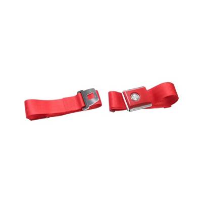 Scott Drake - Scott Drake SB-BR-PBSB Seat Belt for 64-73 Ford Mustang