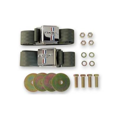 Scott Drake - Scott Drake SB-GN-H Seat Belt for 64-73 Ford Mustang