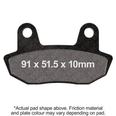 EBC Motorcycle Brakes - EBC Motorcycle Brakes FA90 Organic FA Series Pads