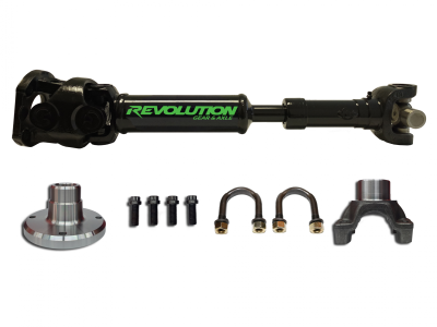 Revolution Gear and Axle - Revolution Gear REV-DS-JK-1350R-2D-PY Rear 1350 CV Driveshaft for Jeep JK 2DR