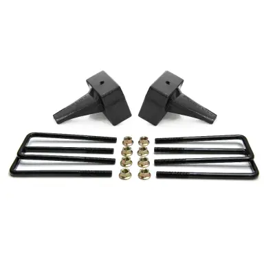 ReadyLift - ReadyLift 26-2104 4.0" Rear Cast Iron Block w/U-Bolt Kit for 09-20 Ford F150