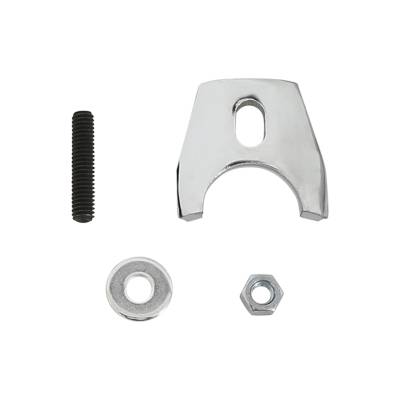 Mr Gasket - Mr Gasket 2502 Distributor Hold-Down Clamp Chrome Plated Incl. Stud & Nut