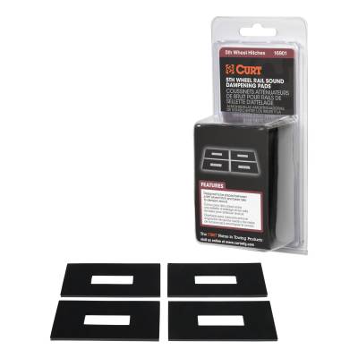 CURT - CURT 16901 5th Wheel Rail Sound Dampening Pads Packaged