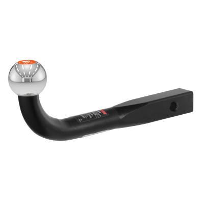 CURT - CURT 45552 Euro Mount 2" Ball 1-1/4" Shank 3500 lbs 2-3/4" High 10" Long