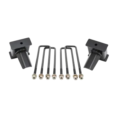ReadyLift - ReadyLift 26-3950 5" Rear Steel Block w/U-Bolt Kit for 19-24 Silverado/Sierra