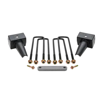 ReadyLift - ReadyLift 26-2742 4" Rear Block w/U-Bolt Kit for 17-25 F350/F450 Super Duty