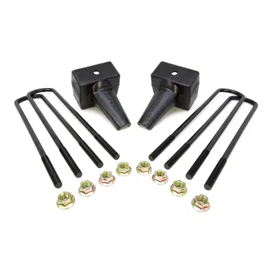 ReadyLift - ReadyLift 26-3205 5" Rear Block w/U-Bolt Kit 11-24 Silverado/Sierra 2500HD/3500