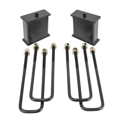 ReadyLift - ReadyLift 26-5850 5" Steel Block w/U-Bolt Kit for 07-21 Toyota Tundra