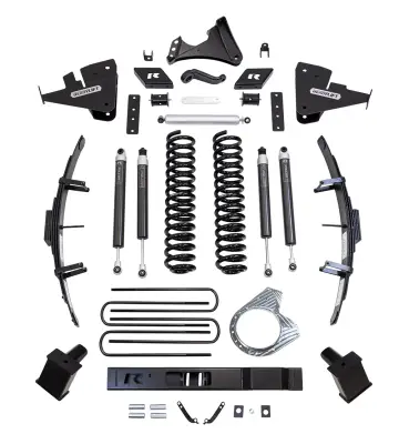 ReadyLift - ReadyLift 49-27850 8.5" 8.5" Lift Kit w/Falcon Shocks for 17-22 F250/F350 SD 4WD
