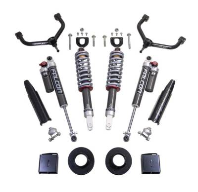 ReadyLift - ReadyLift 62-19340 3.5" SST 2.1 Lift Kit w/Shocks for 19-25 RAM 1500 2WD/4WD