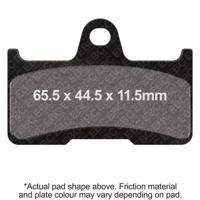 EBC Motorcycle Brakes - EBC Motorcycle Brakes FA344R R Series Heavy Duty Sintered Pads