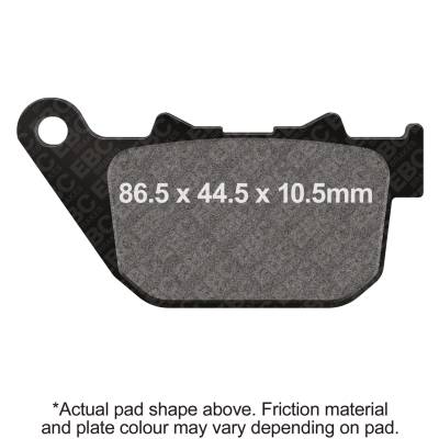 EBC Motorcycle Brakes - EBC Motorcycle Brakes FA387V Vee-Pads