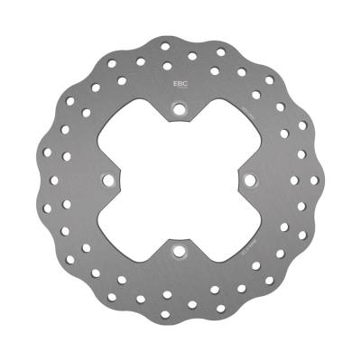 EBC Motorcycle Brakes - EBC Motorcycle Brakes MD663C Stainless Steel Rotor w/Contoured Profile