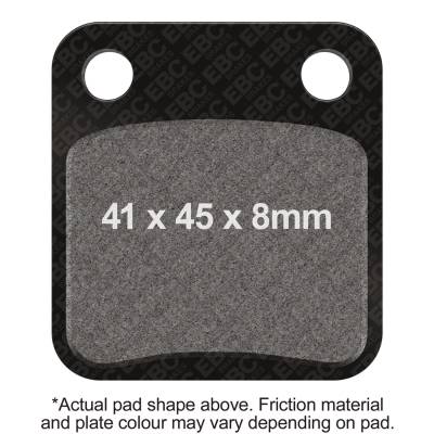 EBC Motorcycle Brakes - EBC Motorcycle Brakes SFA54 SFA Series Scooter Organic Pads