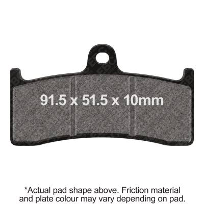 EBC Motorcycle Brakes - EBC Motorcycle Brakes FA249HH Double-H Sintered Pads for 18 XG750 Street 750