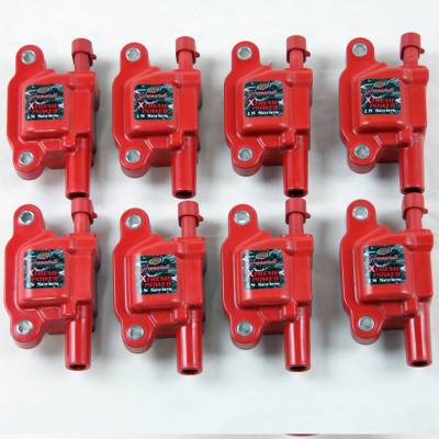 Granatelli Motor Sports - Granatelli Motorsports 28-0513-CPR GM LS Series Hi-Perf Coil Set