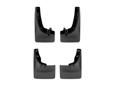 Weathertech - WeatherTech 110156-120156 Front & Rear No-Drill DigitalFit Mudflap Kit