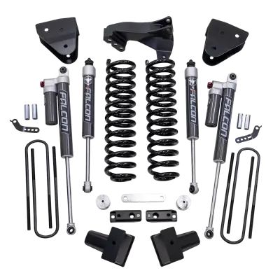 ReadyLift - ReadyLift 63-27440 4" Coil Spring Lift Kit Falcon Shocks for 17-22 F250/F350 SD