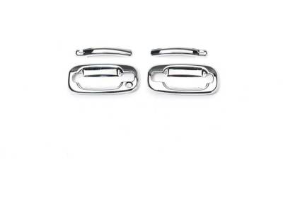 Putco - Putco 400010 Chrome Exterior Door Handle Cover Chevy/GMC 2DR w/o Pas Keyhole