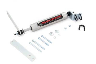 Rough Country Suspension Systems - Rough Country 8734230 0-6" N3 Single Steer Stabilizer for 80-98 Bronco/F150/250