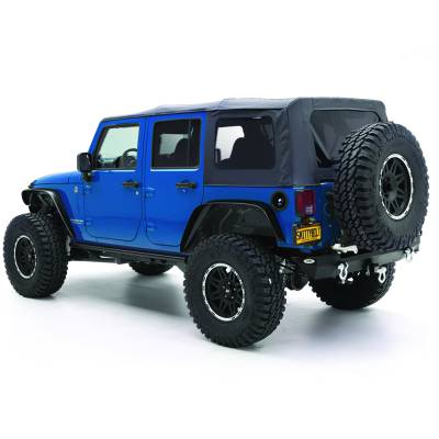 Smittybilt - Smittybilt 9085235 Replacement Soft Top Black Diamond for 10-18 Jeep Wrangler JK