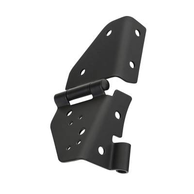 Smittybilt - Smittybilt 7603 Windshield Hinge Black for 76-95 Jeep Wrangler CJ5/CJ7/Scrambler