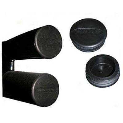 Smittybilt - Smittybilt TA25 3" Tube Bumper End Cap Black Pair