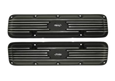 Omix - Omix DMC-6920 Valve Cover Pair w/Script
