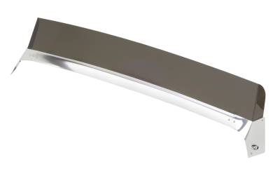 Belmor - Belmor 76049002-1 AEROSHIELD II TRUCK Bug Deflector Hood Protector Smoke