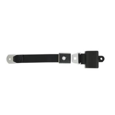 Scott Drake - Scott Drake SB-BK-65-PBSB Seat Belt for 64-73 Ford Mustang