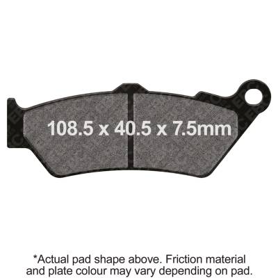 EBC Motorcycle Brakes - EBC Motorcycle Brakes SFA209/2HH SFAHH Sintered Scooter Series Pads for C650GT