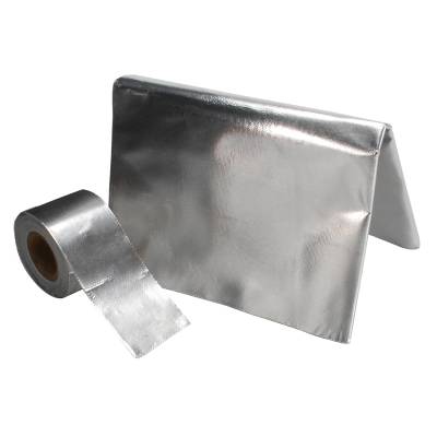 Design Engineering - Design Engineering 902463 Motorcycle Under Tank Heat Reflection Kit Aluminum