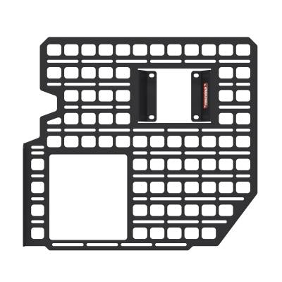 BuiltRight Industries - BuiltRight 102003 BedSide Rack System Driver Rear Panel for 21+Ford F150/Raptor