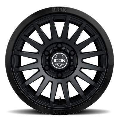 ICON Alloys - ICON ALLOYS RECON SLX GLS BLK 17 x 8.5/6 x 5.5/25MM/5.75" BS